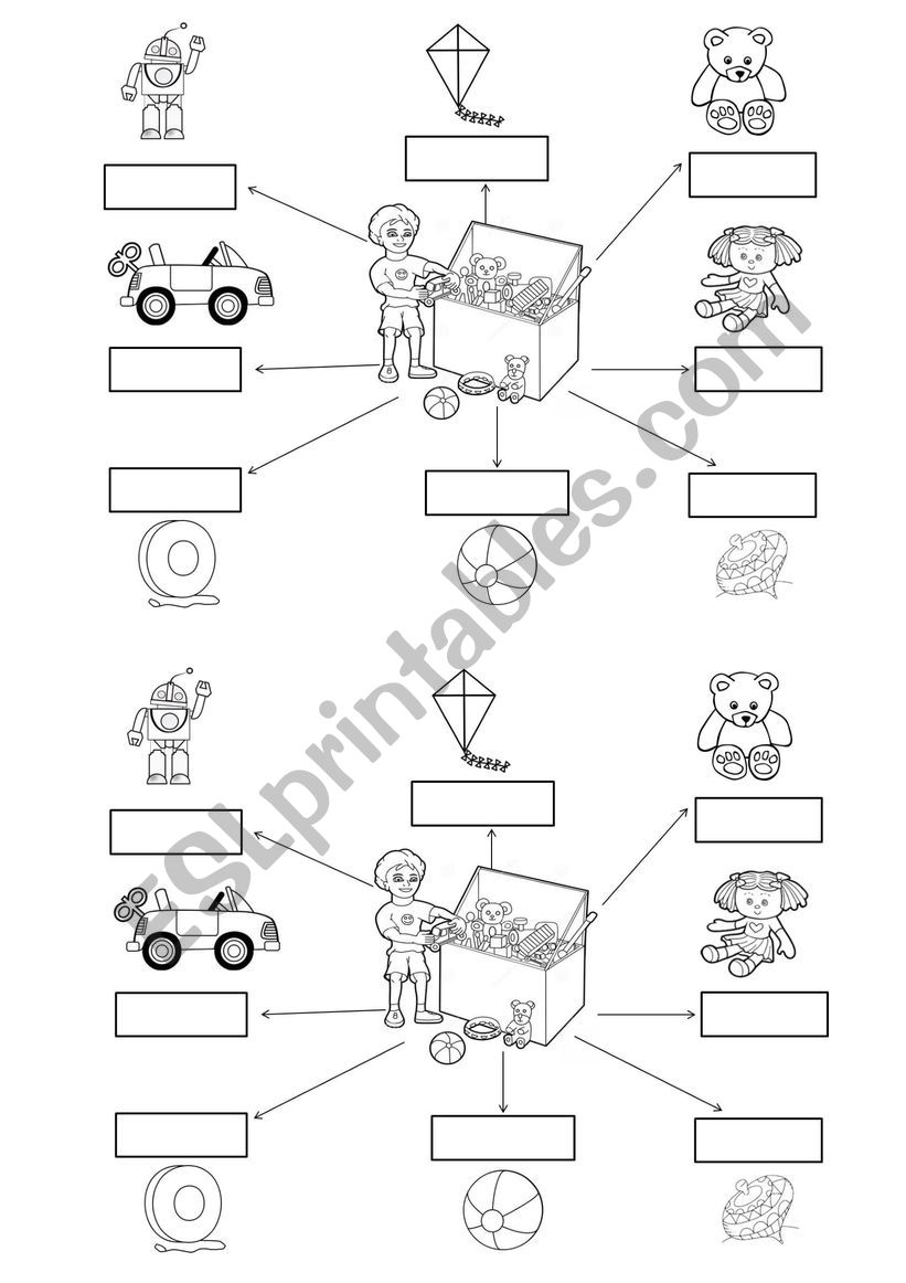 toys worksheet