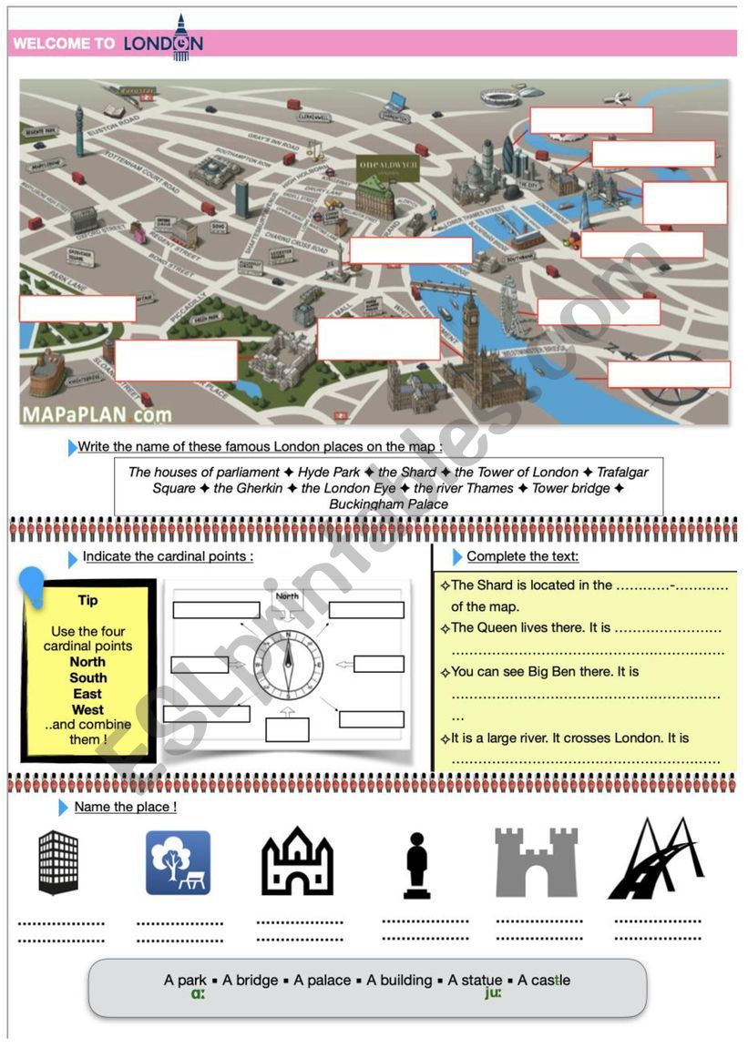 London worksheet