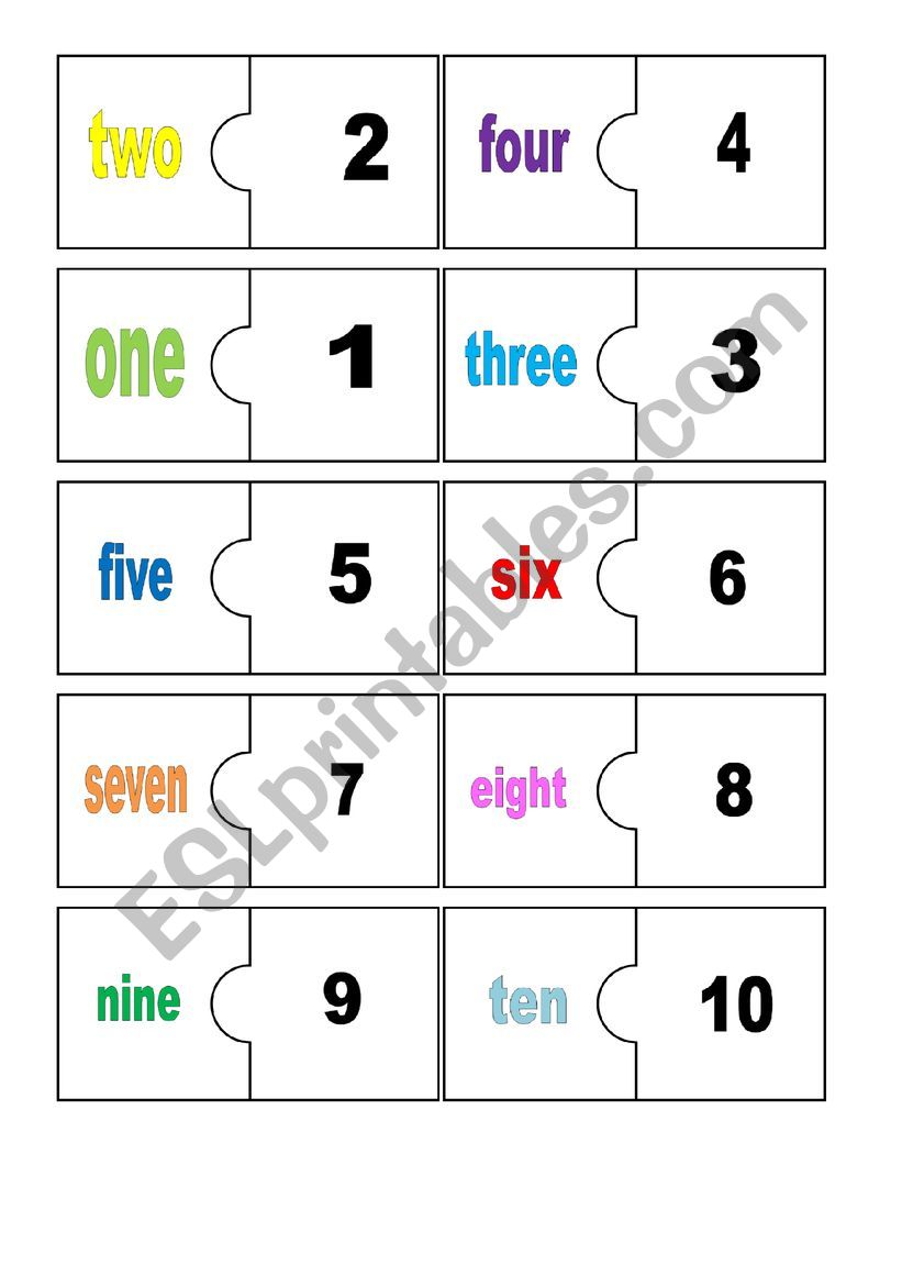 puzzle worksheet