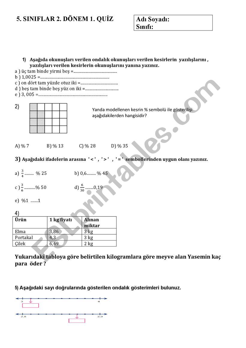 Conjunctions worksheet