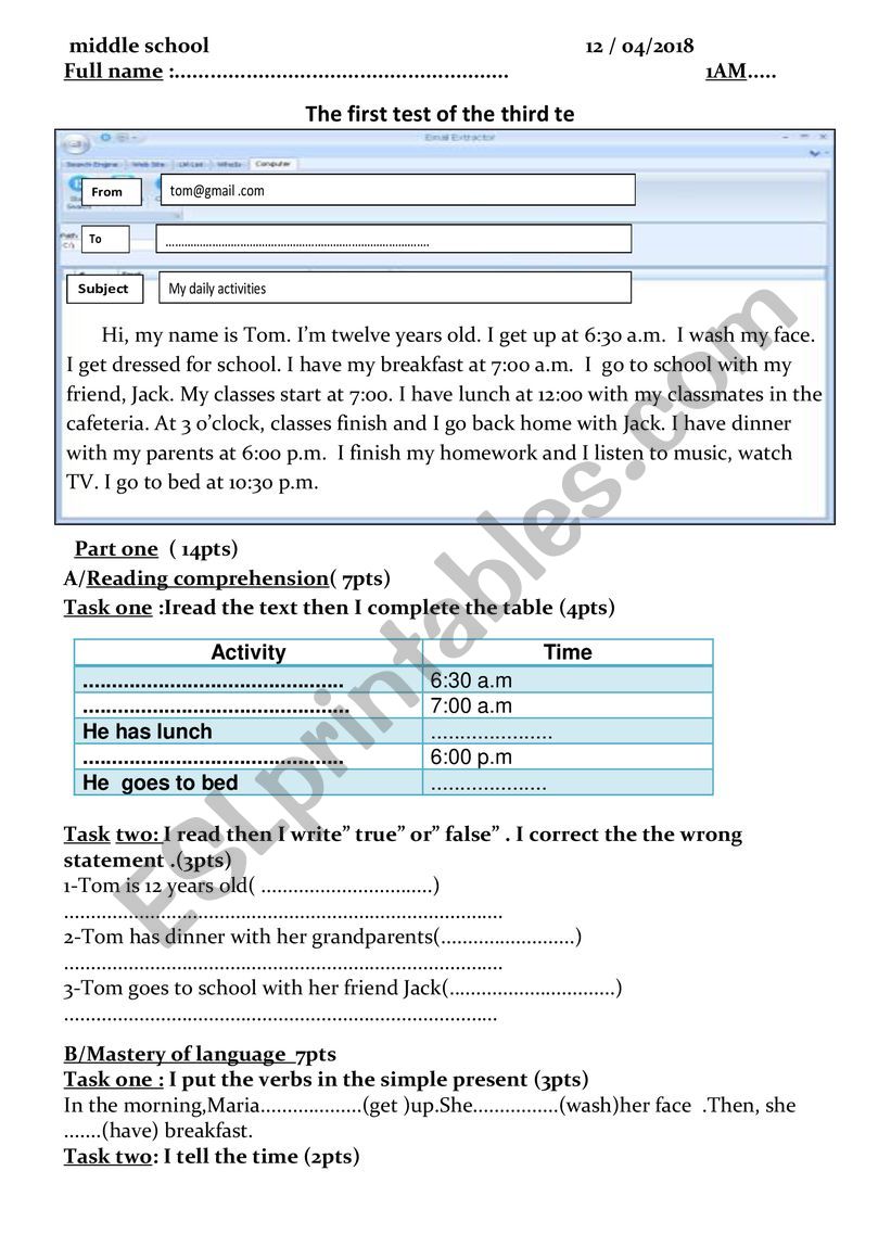 Test for ms1 worksheet