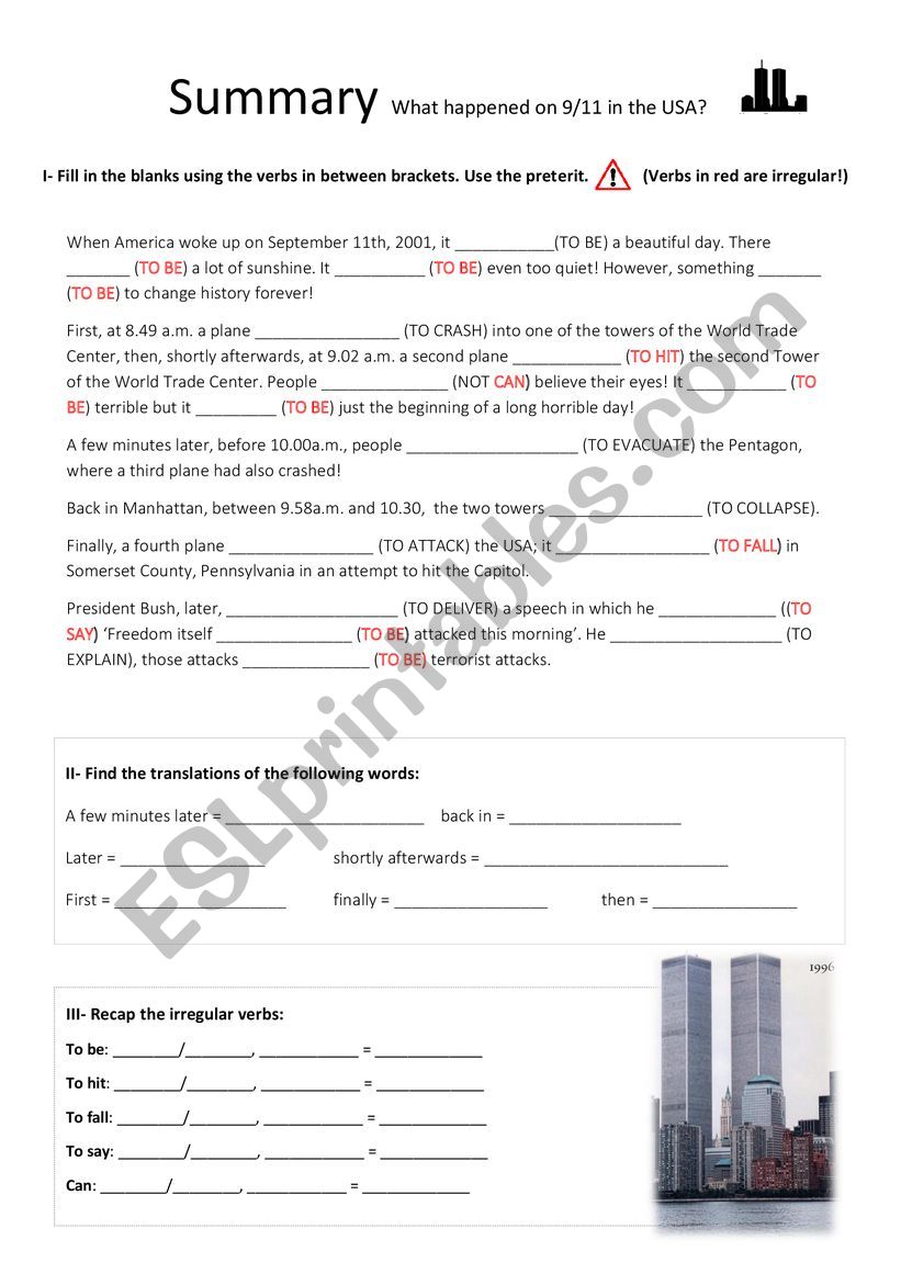 Breaking news part 2 worksheet