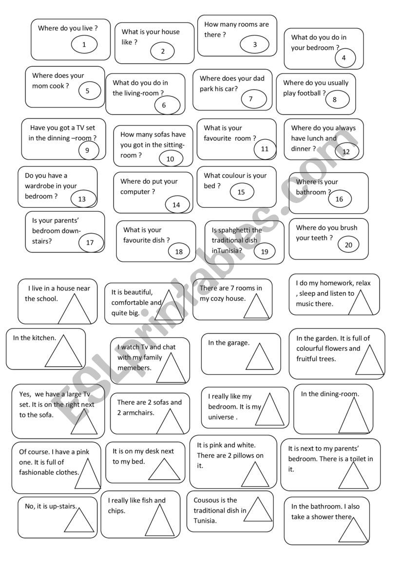 AlyS HOUSE GROUP SESSION worksheet