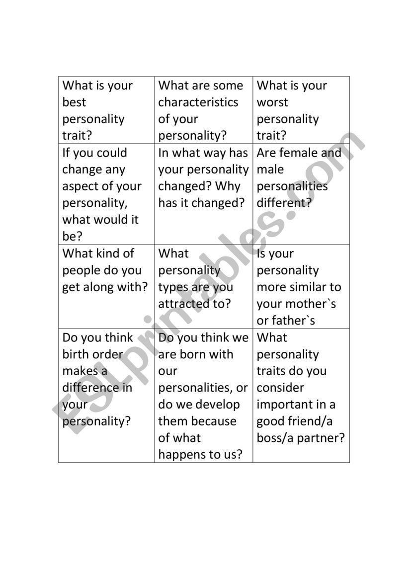 Listening activity worksheet