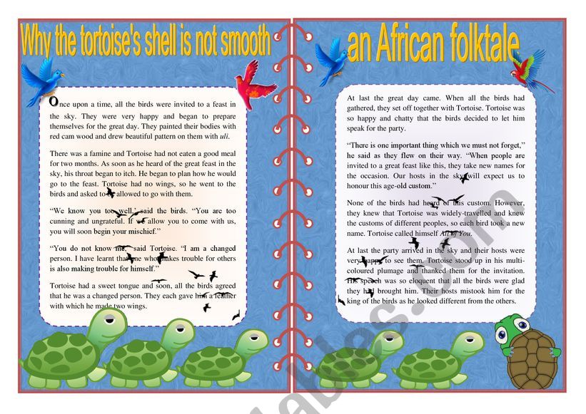 Traditional Stories-An African Folktale