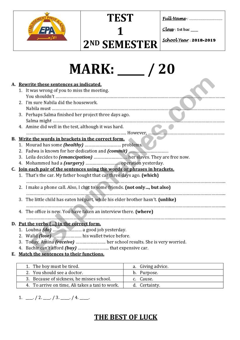 mixed language worksheet worksheet