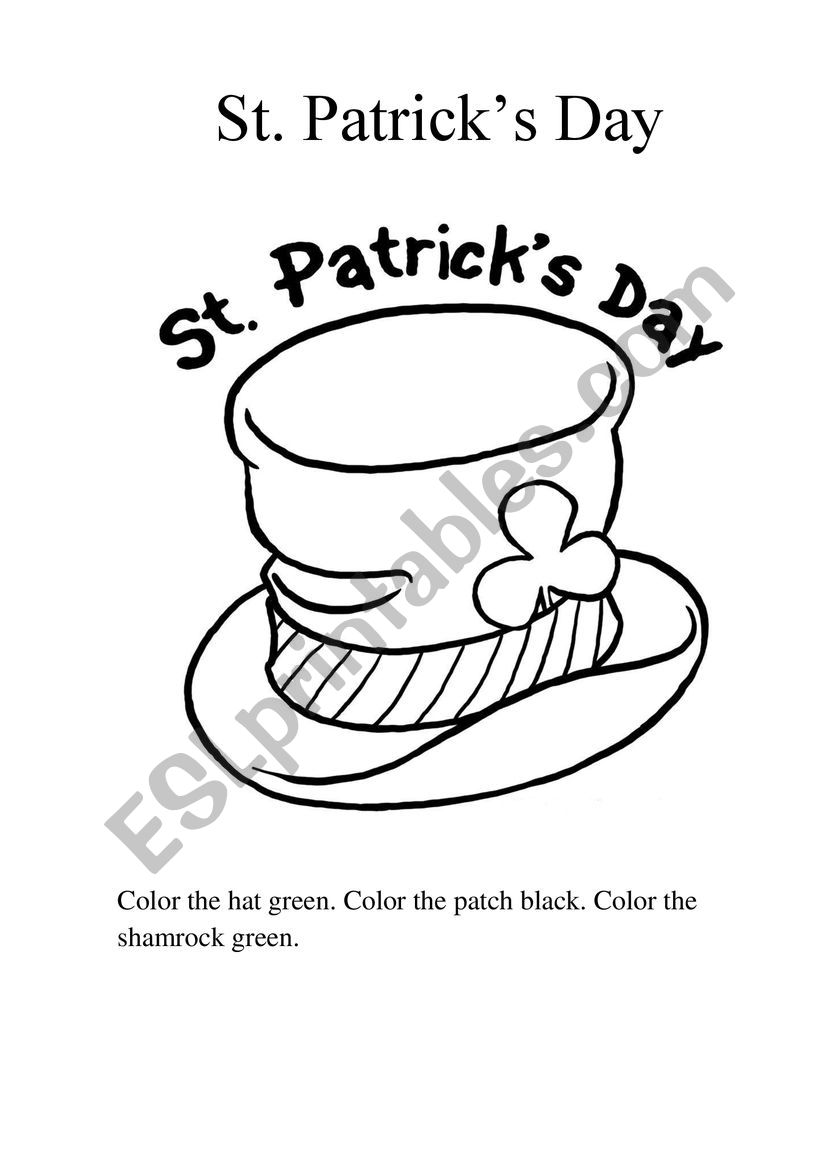 St. Patricks Day  worksheet