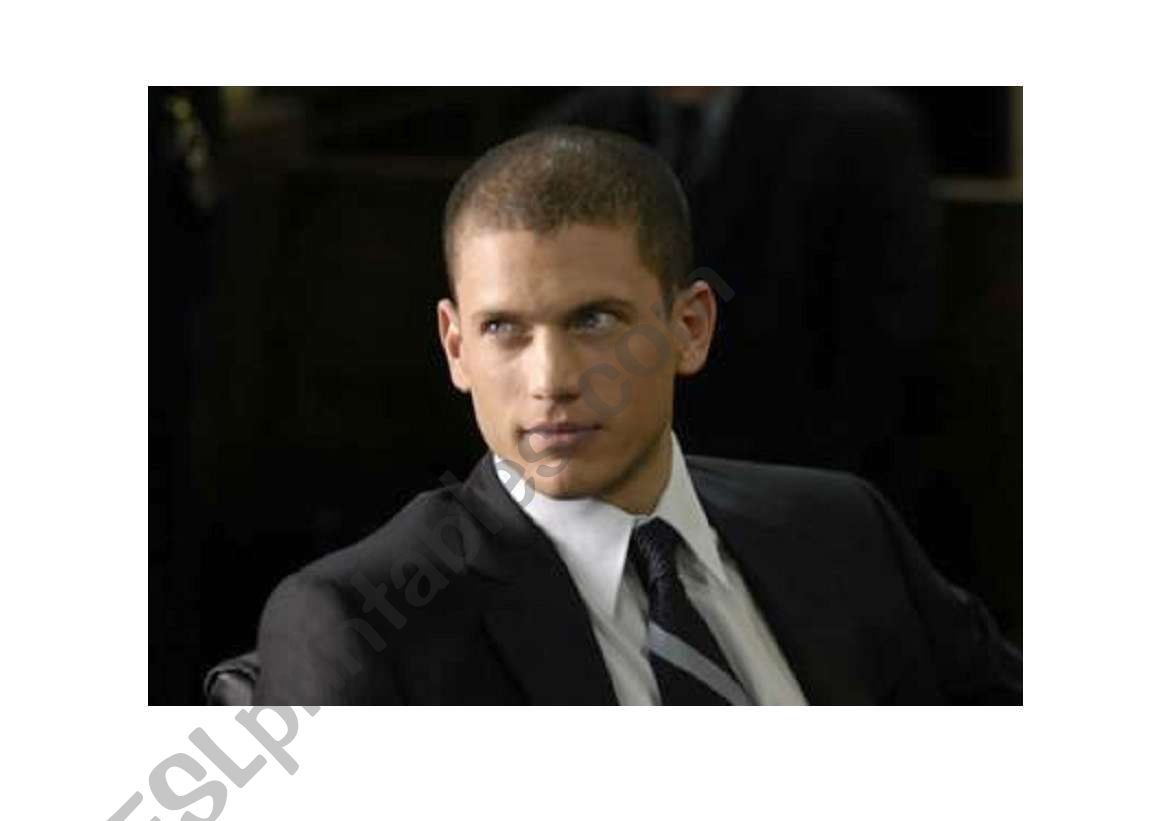 flash-card Michael Scoffield ( prison break)