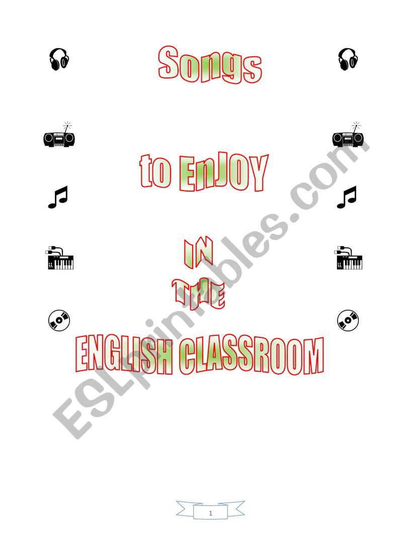 Songs worksheet