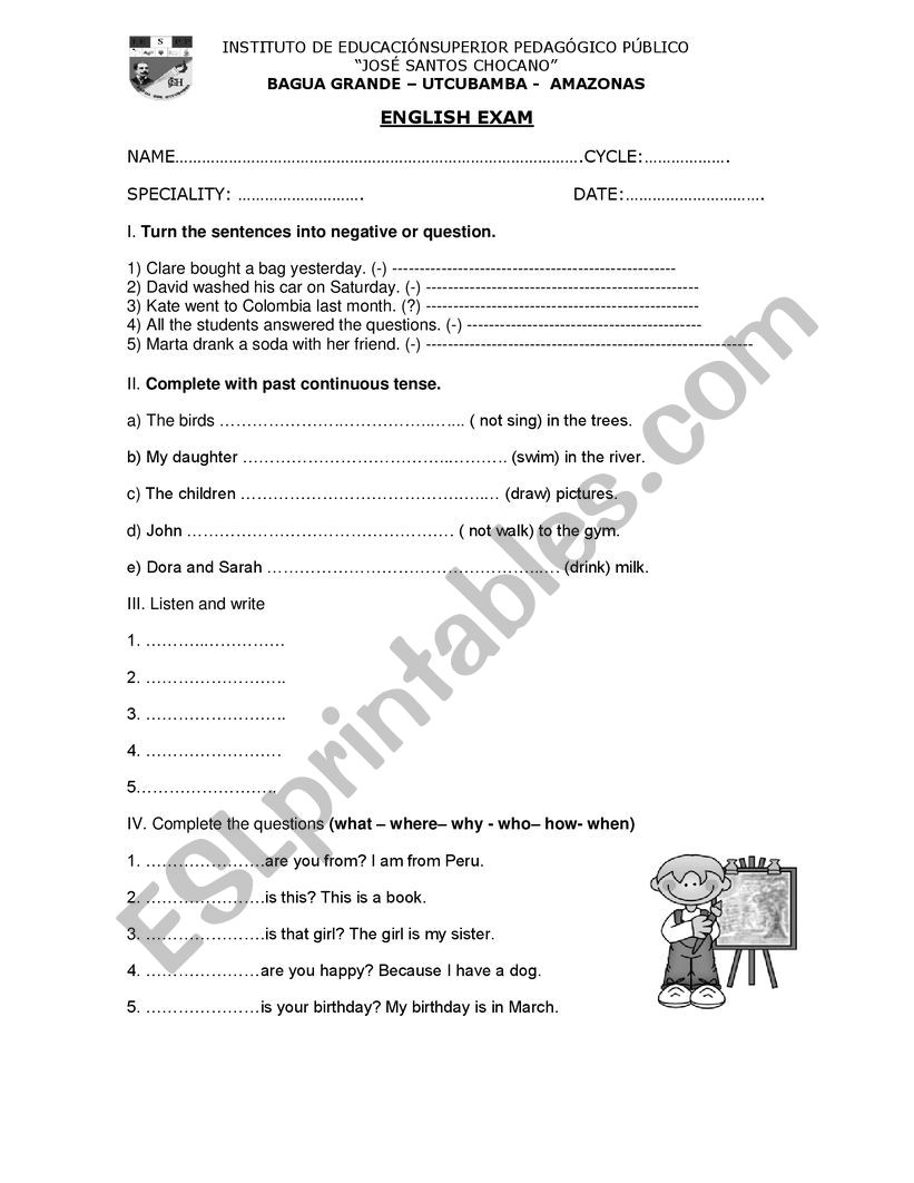 PRACTICE   worksheet