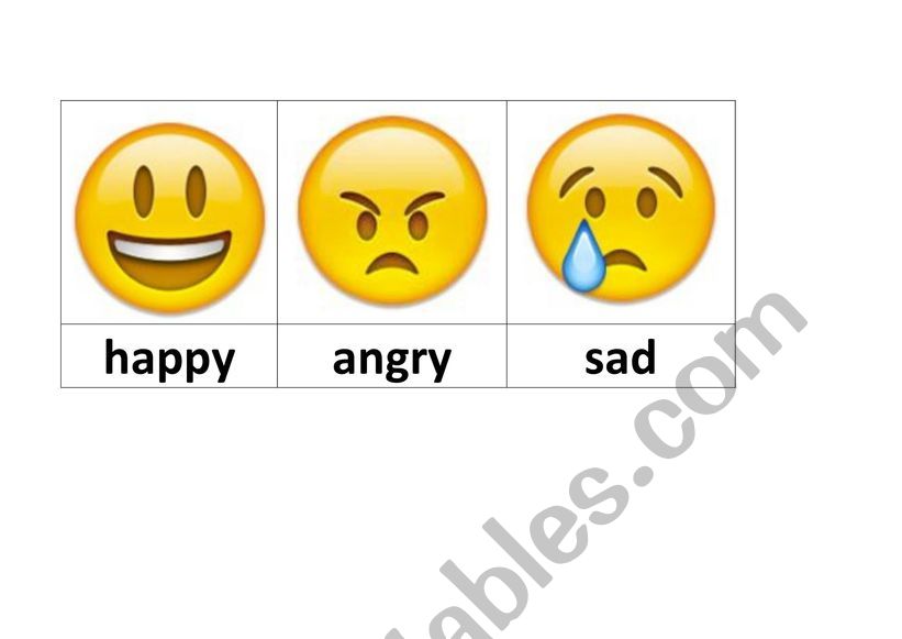 Emojis worksheet