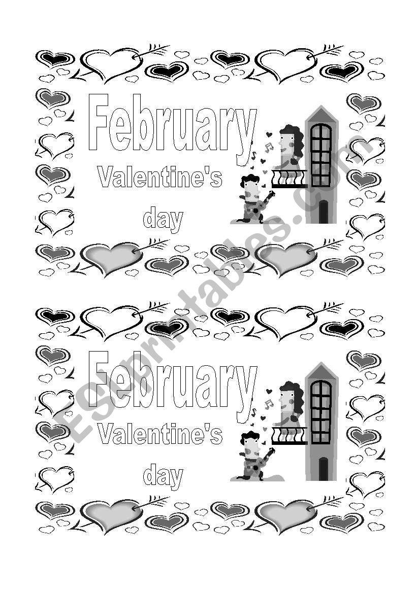 februarys cover worksheet