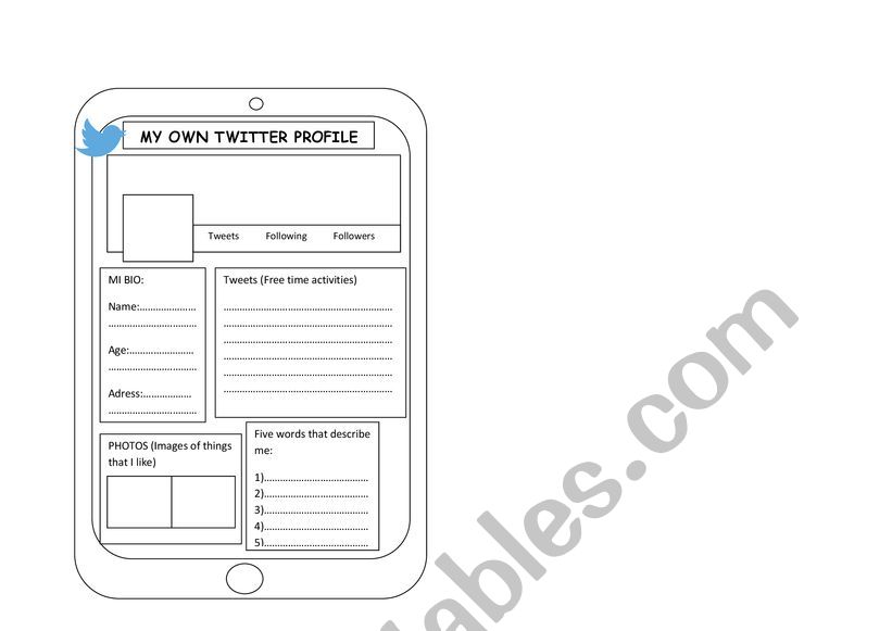 Technology worksheet