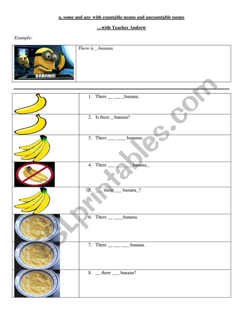 a,some and any countable and uncountable nouns a,some and any countable and uncountable nouns