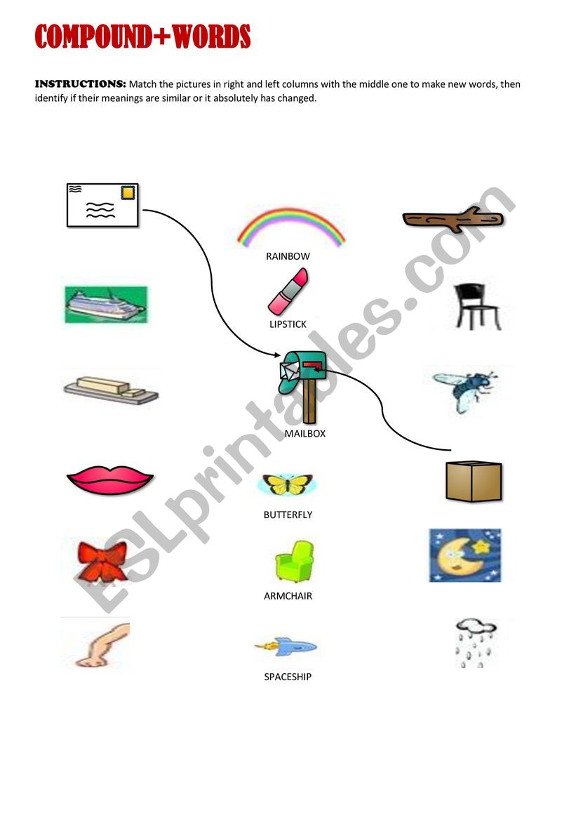 Compound Words worksheet