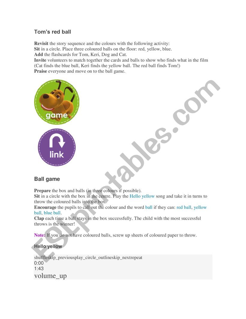 tom worksheet worksheet