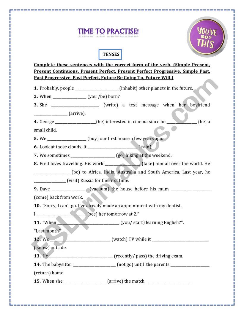 Practice: Conditionals, Reported Speech, Passive Voice, Tenses and Questions