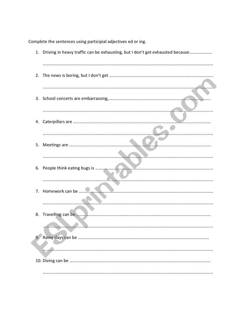 participial-adjectives-esl-worksheet-by-gloriawpai