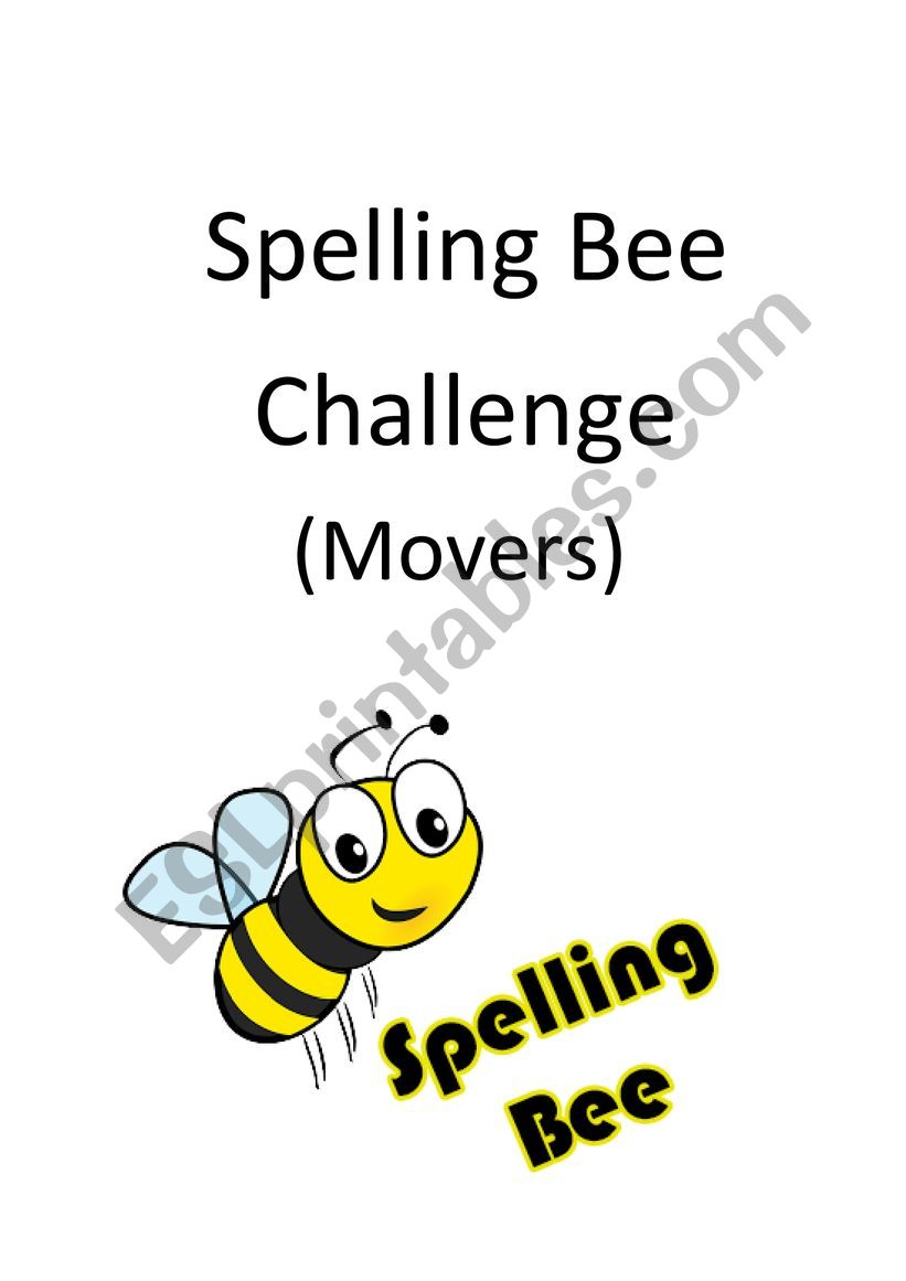 Movers Vocabulary Challenge worksheet