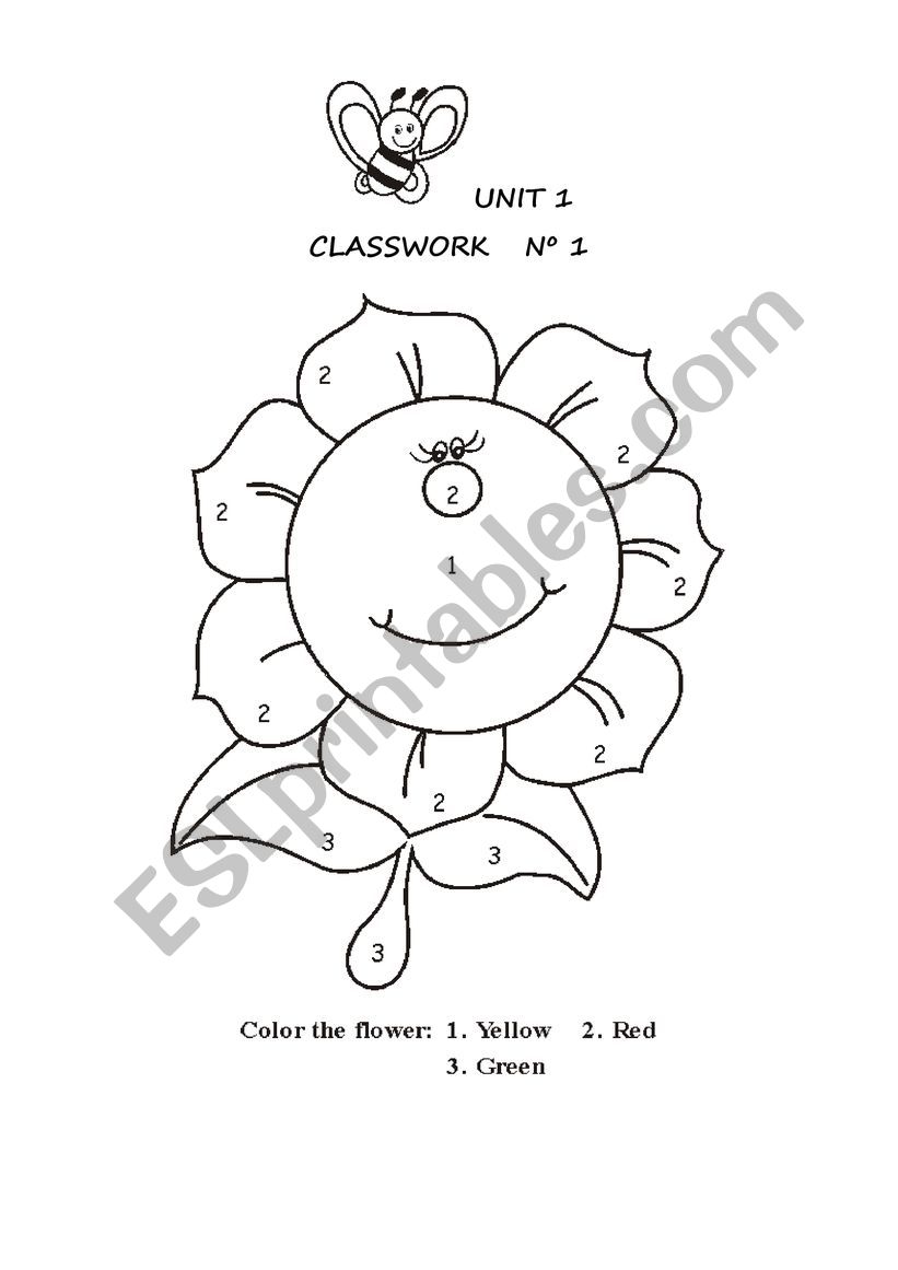 coloring worksheet