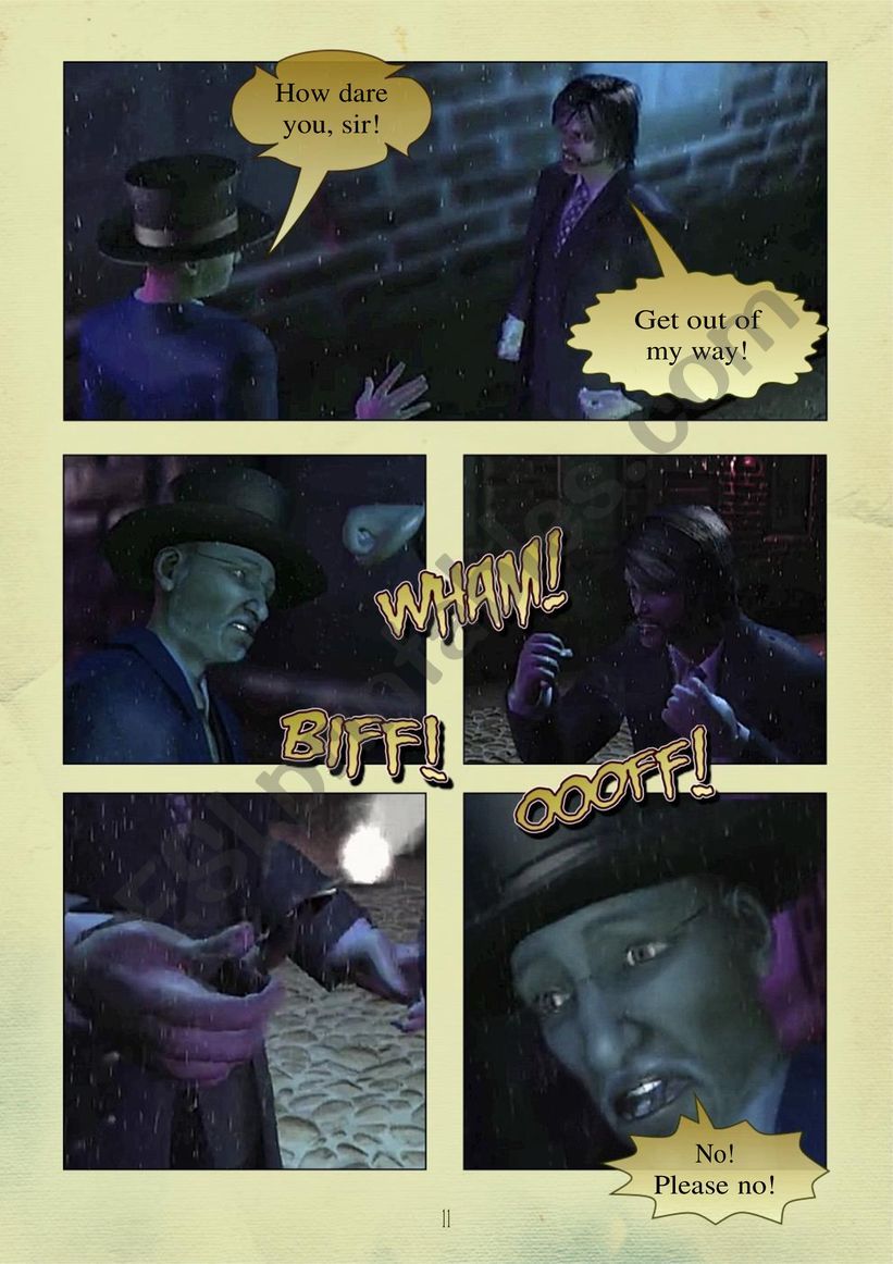 THE STORY OF DR. JEKYLL and MR. HYDE PART 2.  page 6 of 10