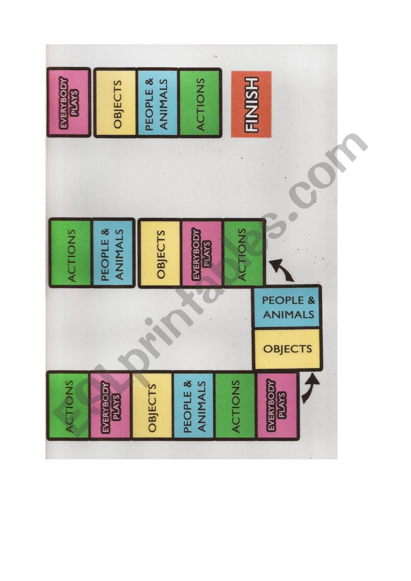 Board game board 2 and instructions