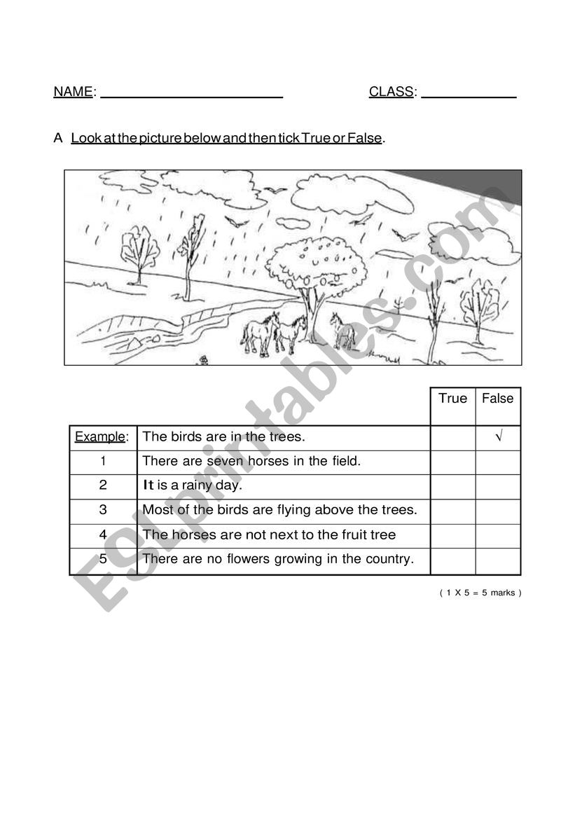 Reading Comprehension: The Piglet and the Crocodile......Grammar Exercises (Past Tense, Prepositions and much more).......Writing Tasks