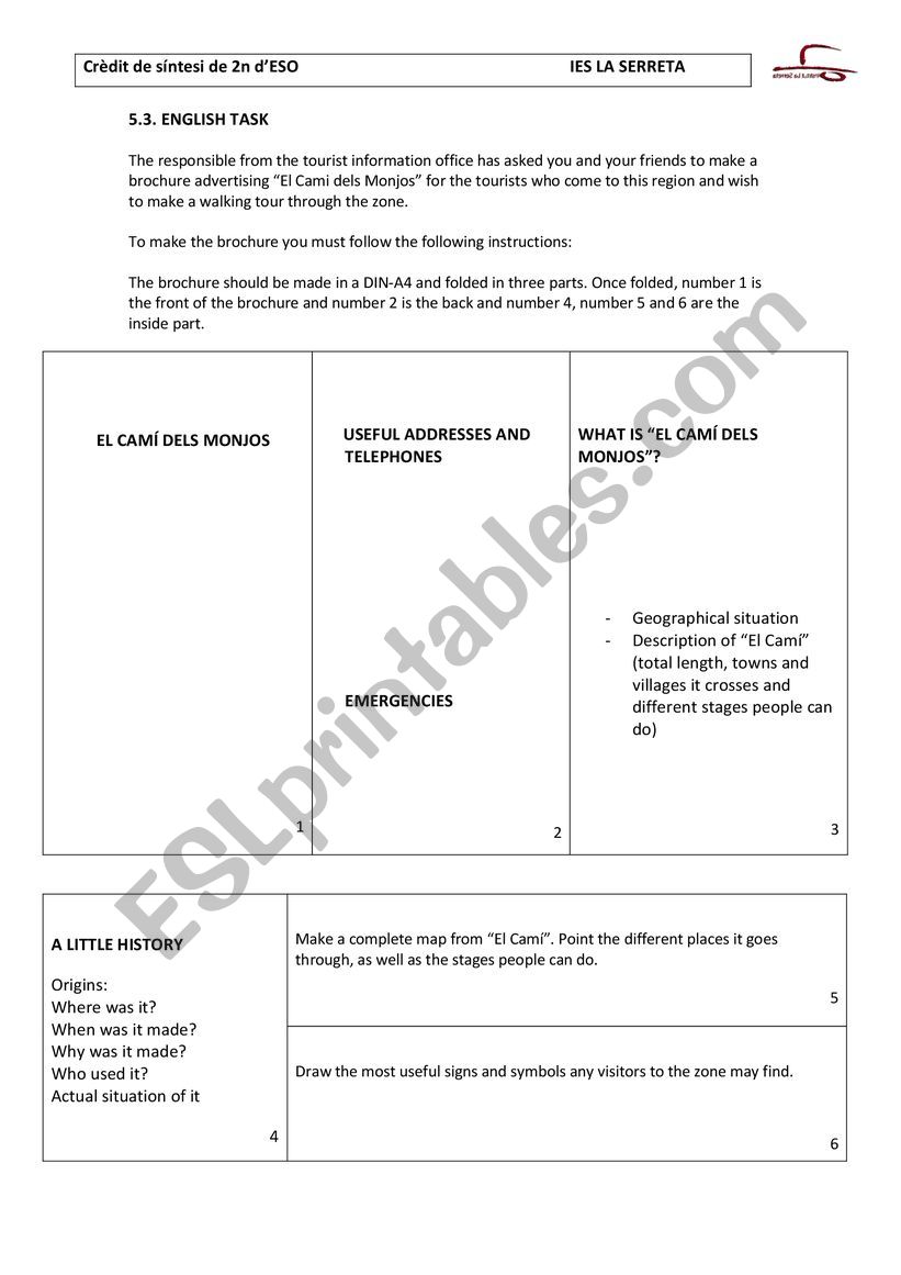 arount the world worksheet