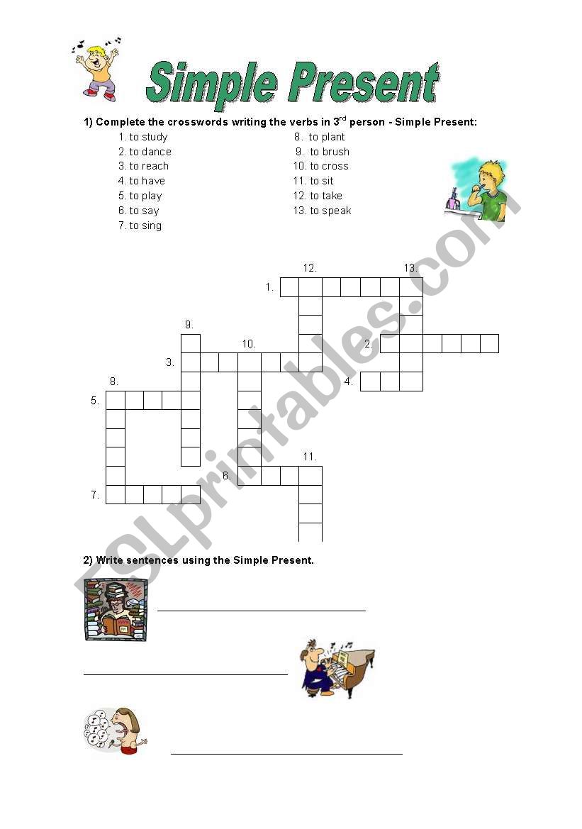 Present  Simple worksheet