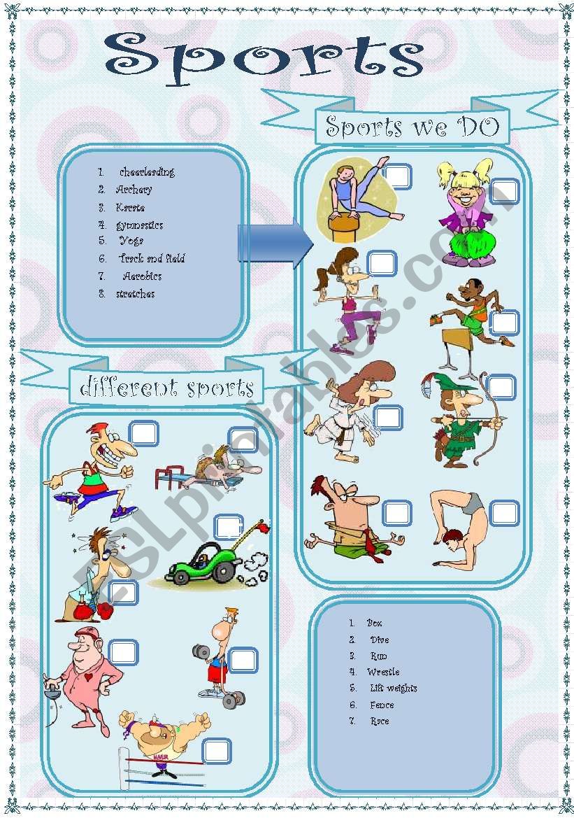 sports part3 18.08.08 worksheet