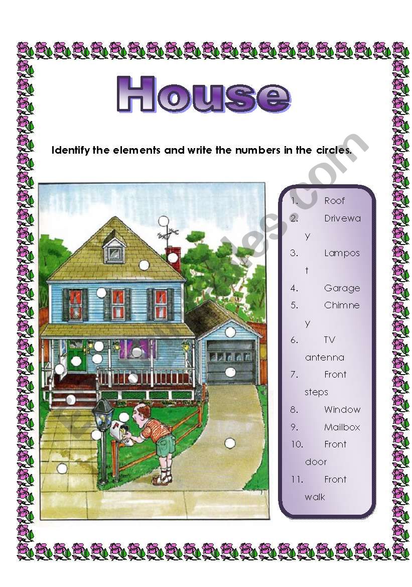 House - (18.08.08) worksheet