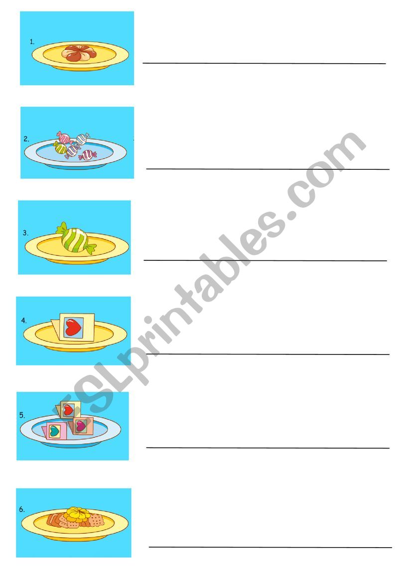 There is a/ There are some worksheet