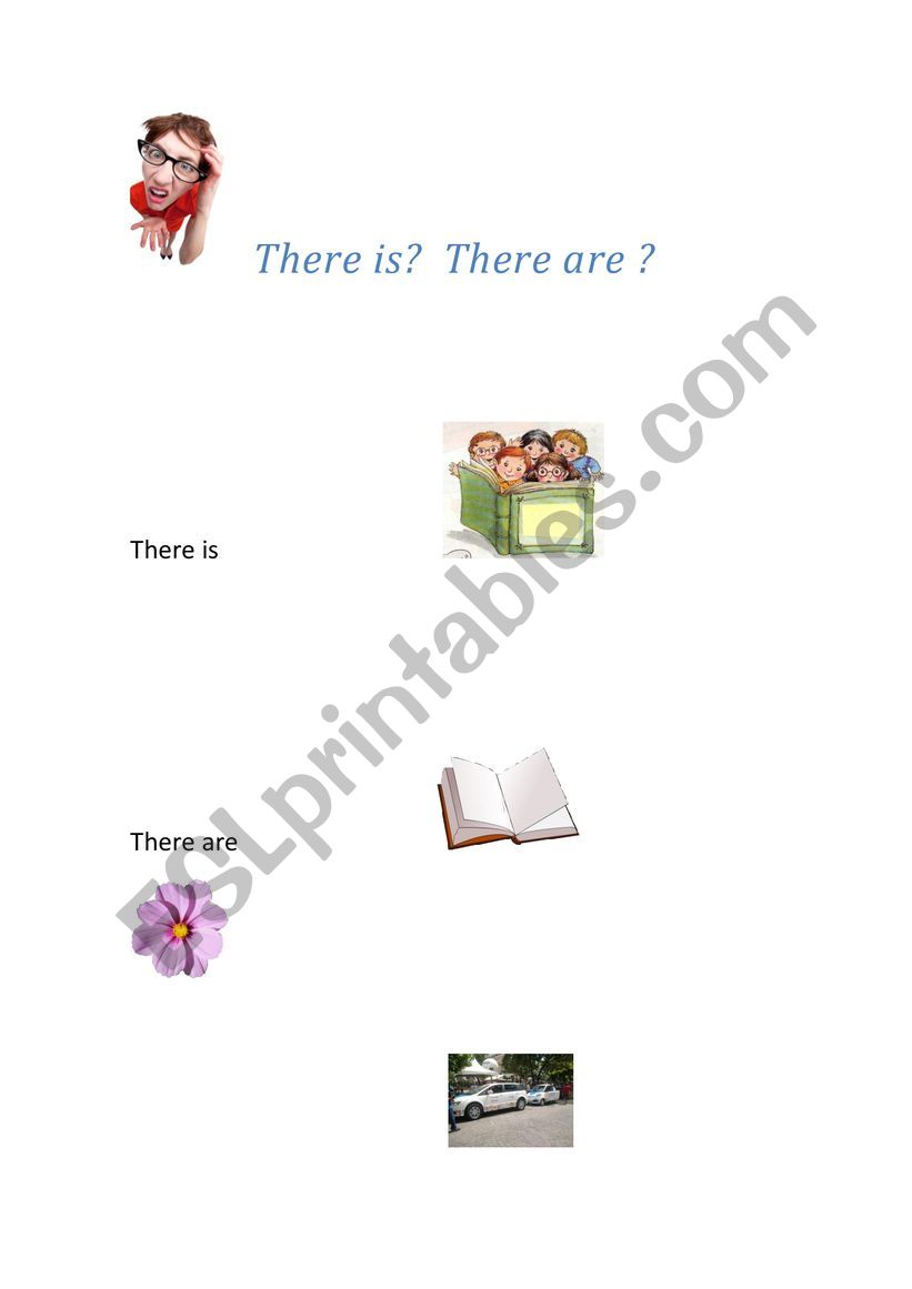  There is or  There are ? worksheet