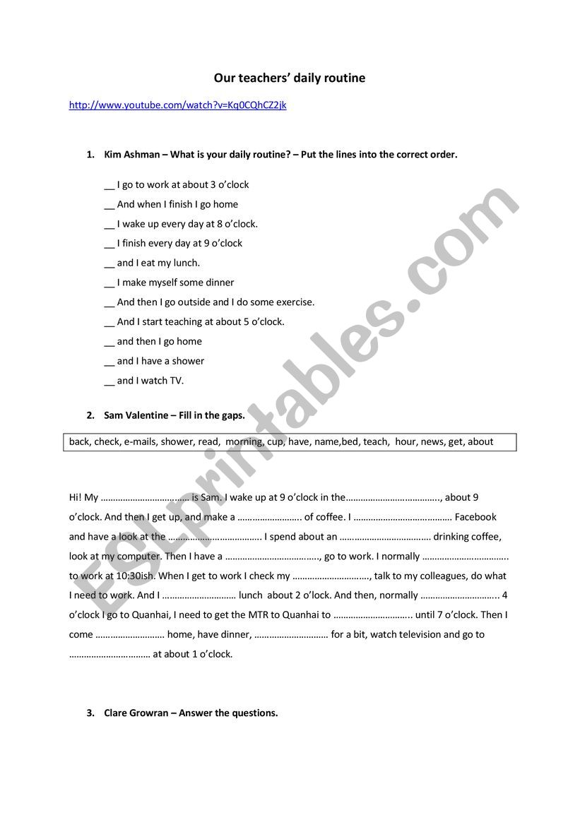 nnn worksheet