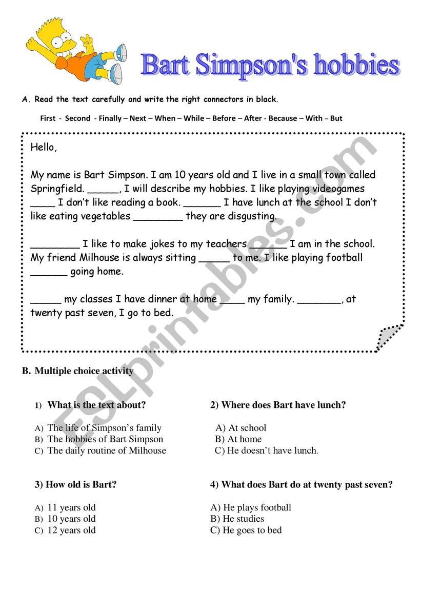 Connectors and reading comprehension