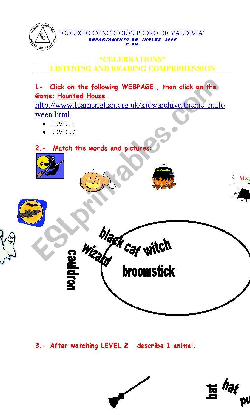 HALLOWEEN worksheet