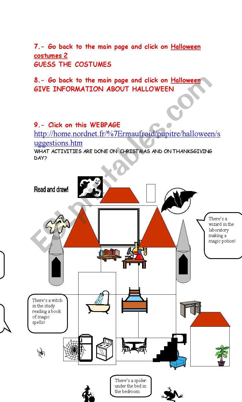 HALLOWEEN 2 worksheet