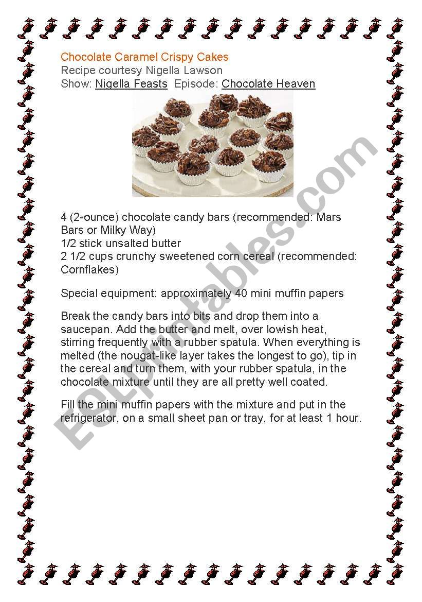 Chocolate Heaven - Chocolate Caramel Crispy Cakes - Recipe 2 of 5