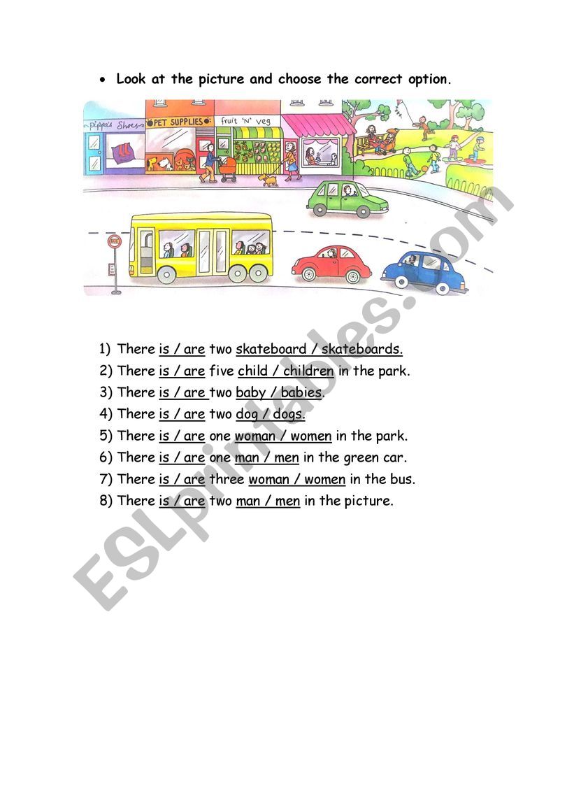 TOWN worksheet