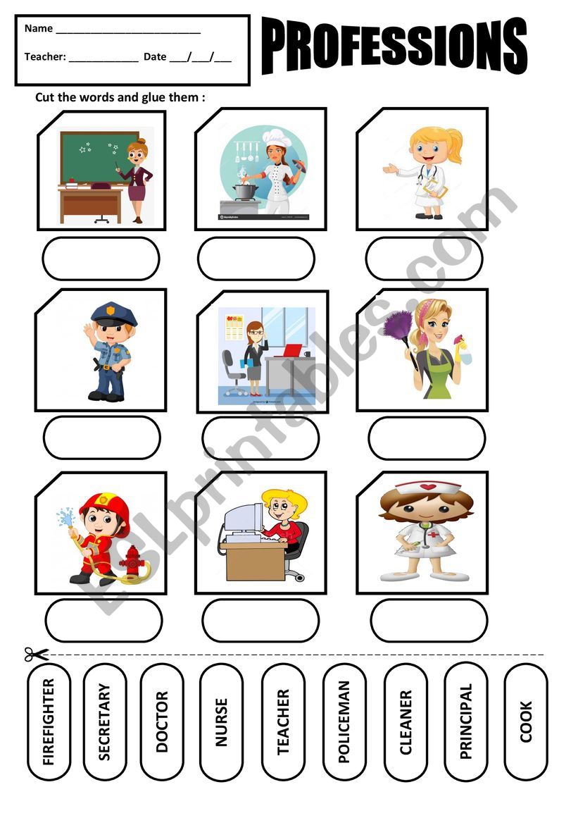 professions-esl-worksheet-by-siled