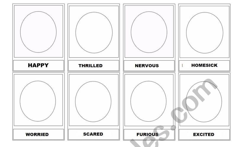 Feelings worksheet