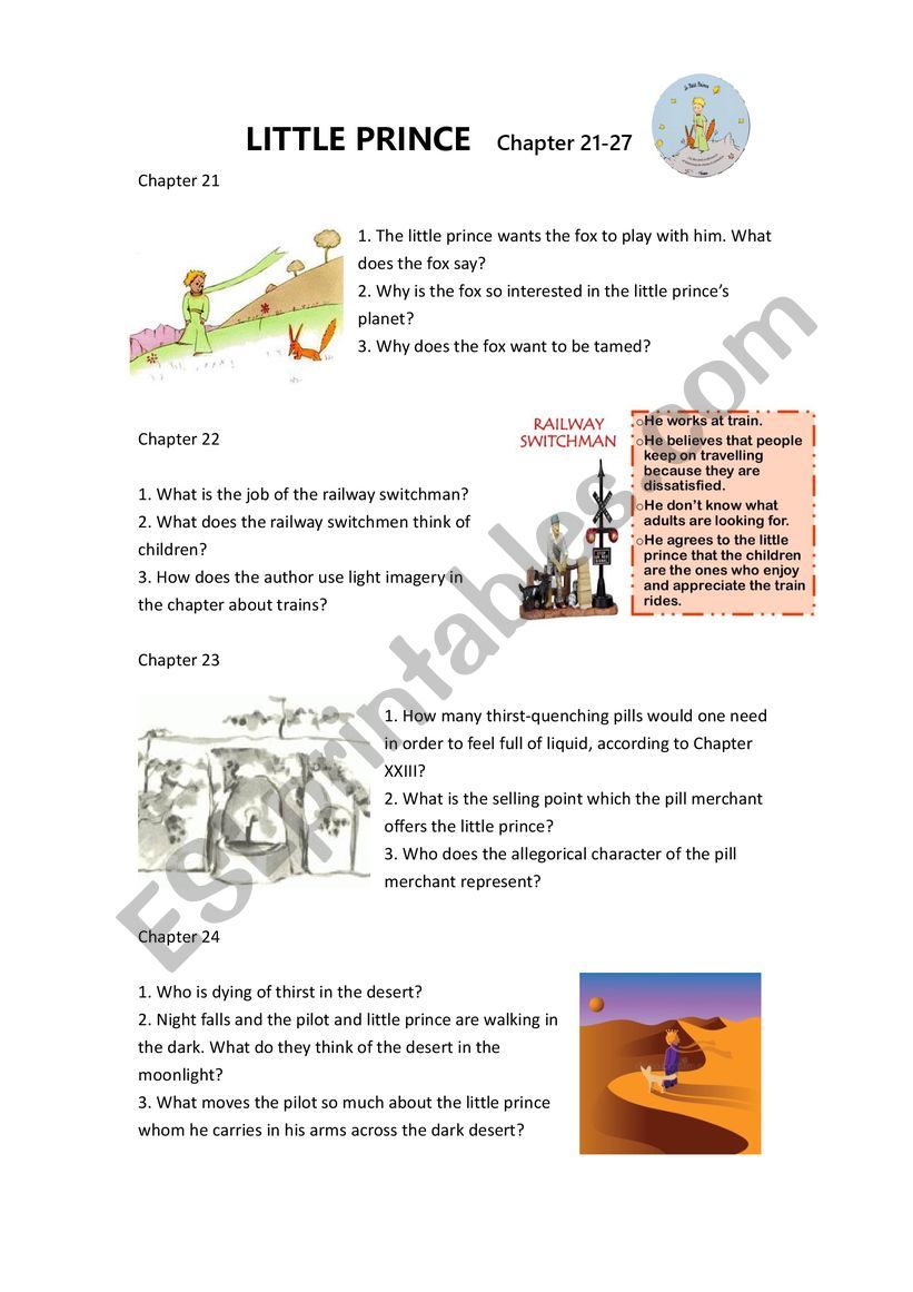 little-prince-esl-worksheet-by-jawenjawen