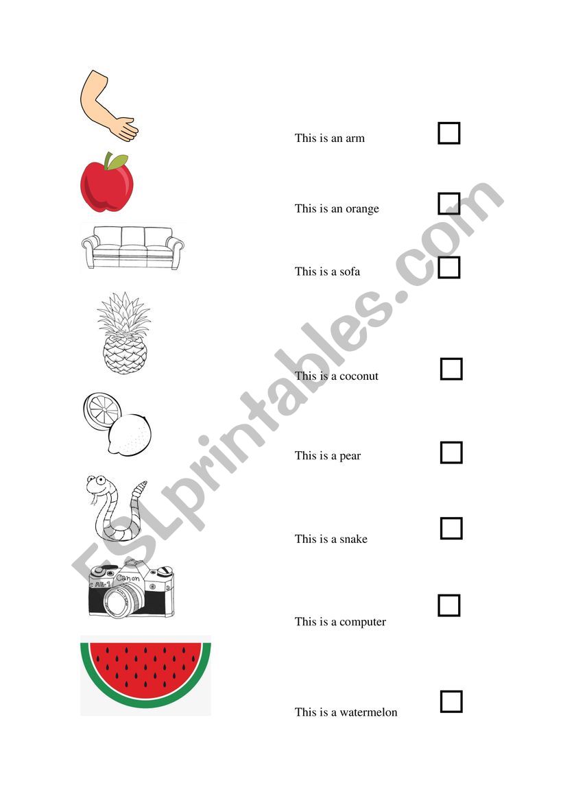 starters reading  worksheet