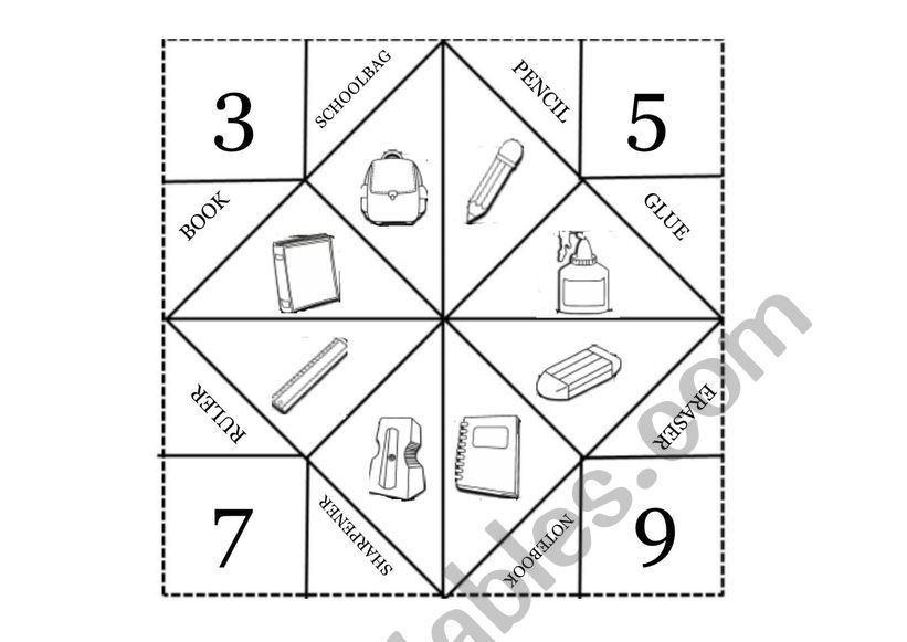 Cottie Catcher classroom suplies