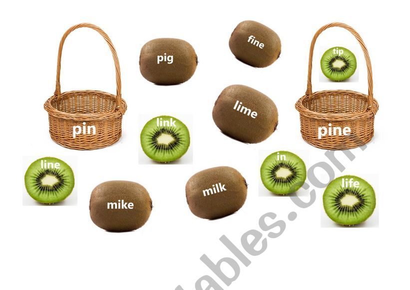 Phonics i worksheet