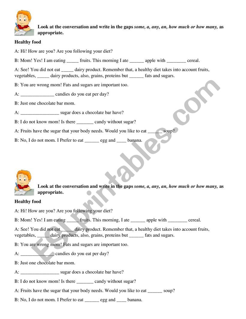 Quantifiers  worksheet