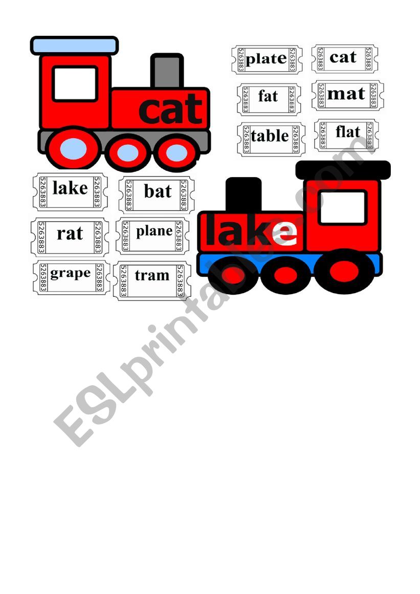 Phonics worksheet