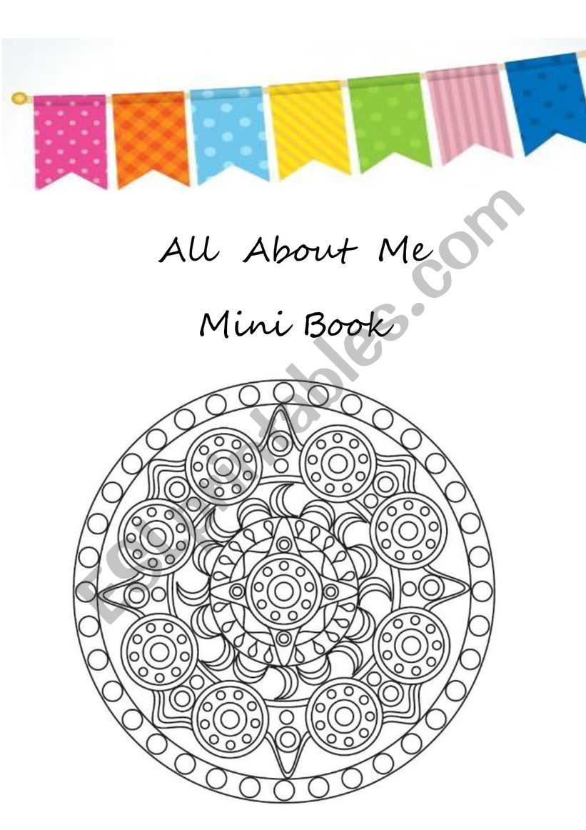 All about me worksheet