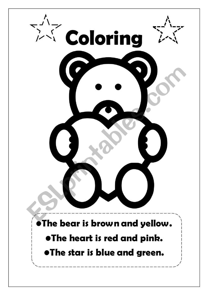 coloring worksheet