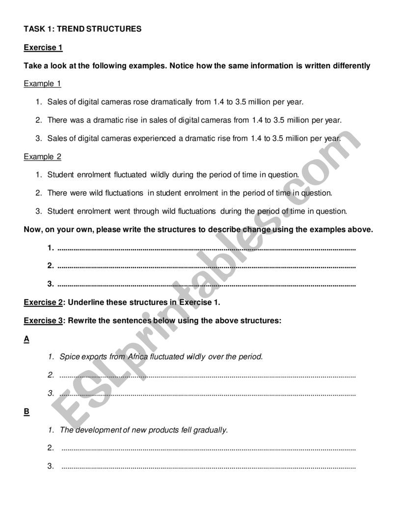IELTS writing worksheet 5.5 worksheet